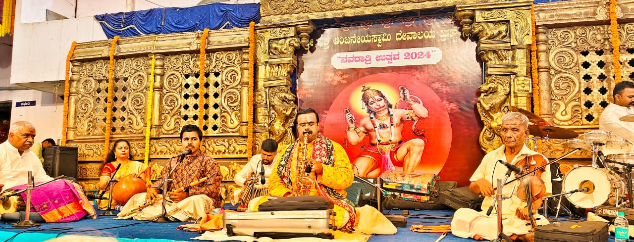 Saxophone Manjunath performance 3
